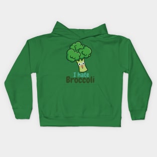 I Hate Broccoli Kids Hoodie